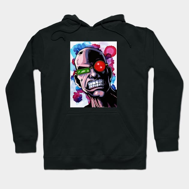 Spider Jerusalem inspired art Transmetropolitan Graphic Hoodie by Zacharys Harris